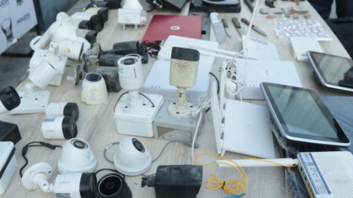 En la operación denominada Resurgir 42, la Policía halló drones y cámaras de videovigilancia.