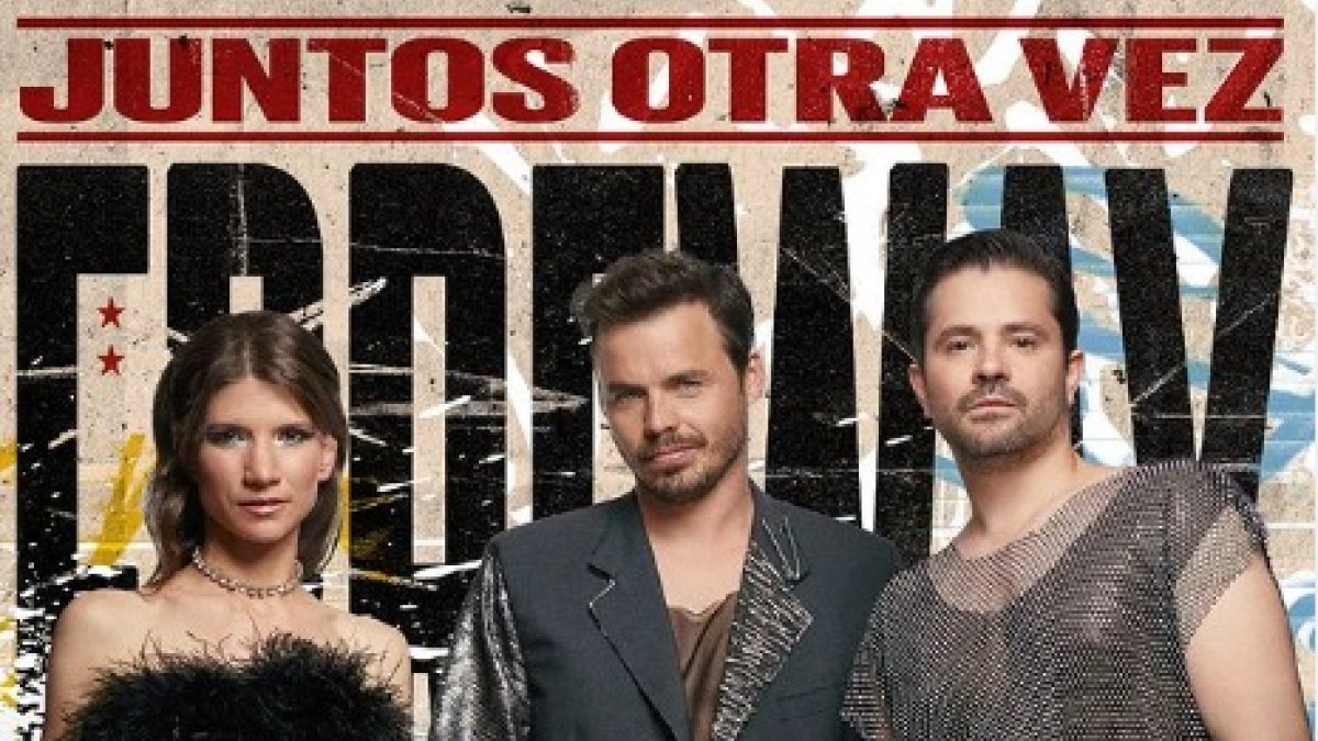 Camila Bordonaba, Benjamín Rojas y Felipe Colombo integran Erreway.