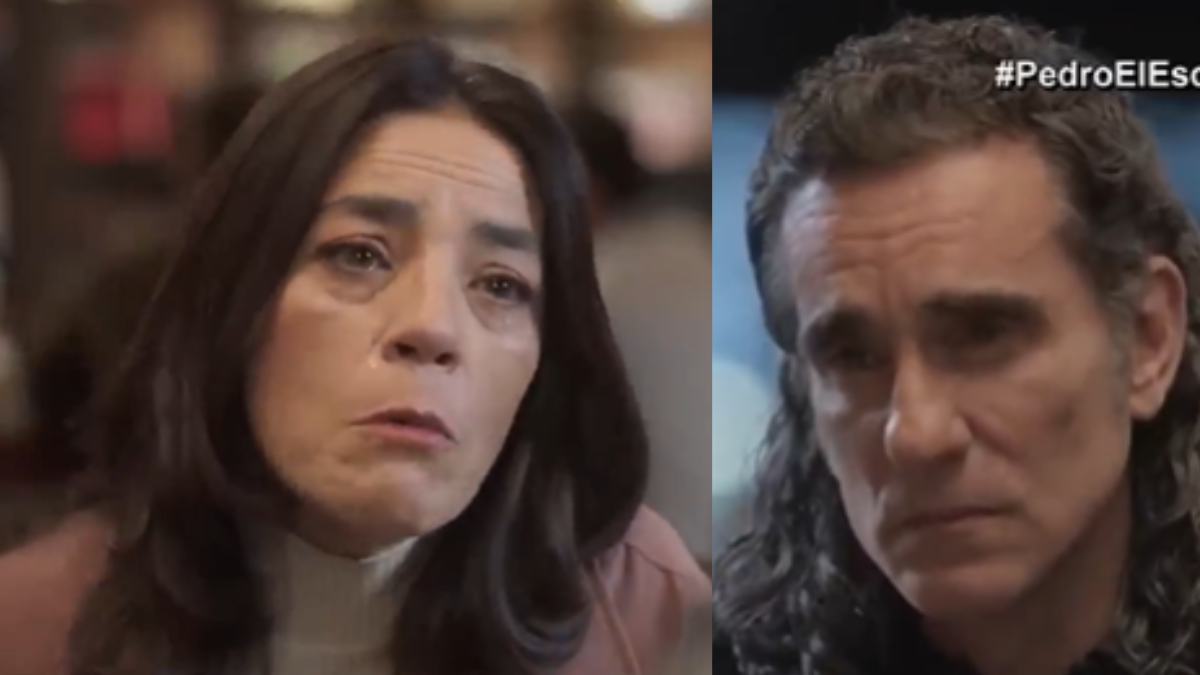 Escena donde el personaje de Sandra Reyes se despide a causa del cáncer de mama.