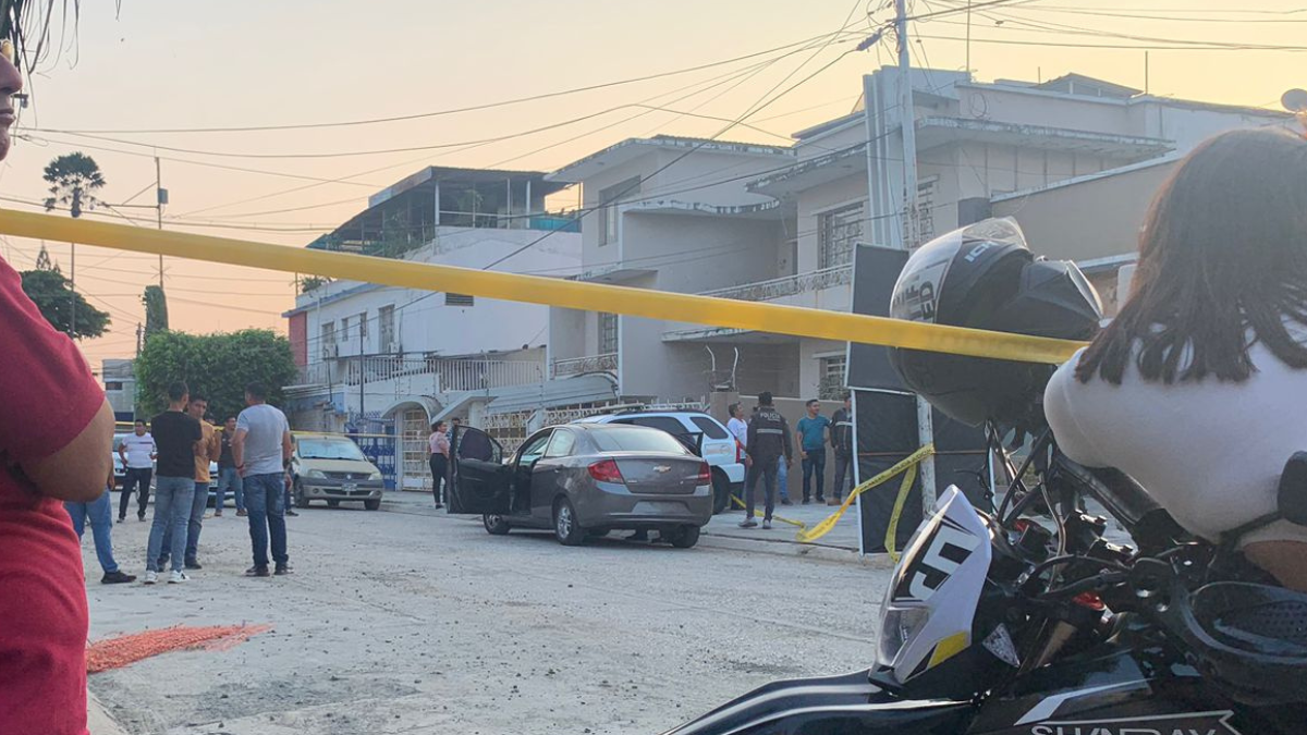 En esta zona de Urdesa Central, Guayaquil, ocurrió el hecho violento.