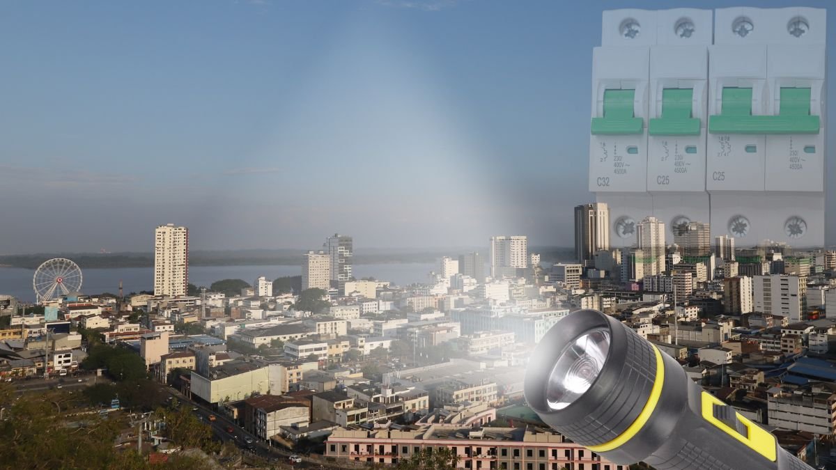 Los apagones en Guayaquil continúan.