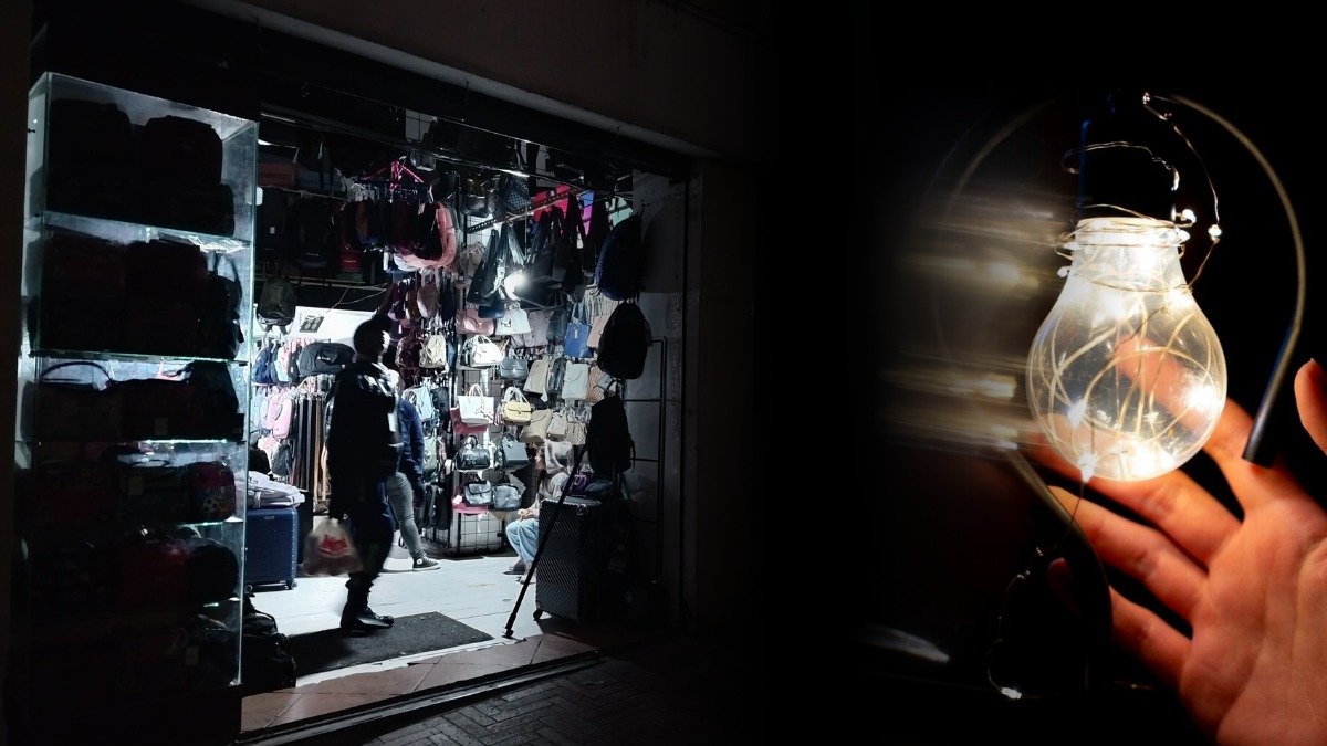 Los cortes de luz en Ecuador persisten durante la primera semana de diciembre.