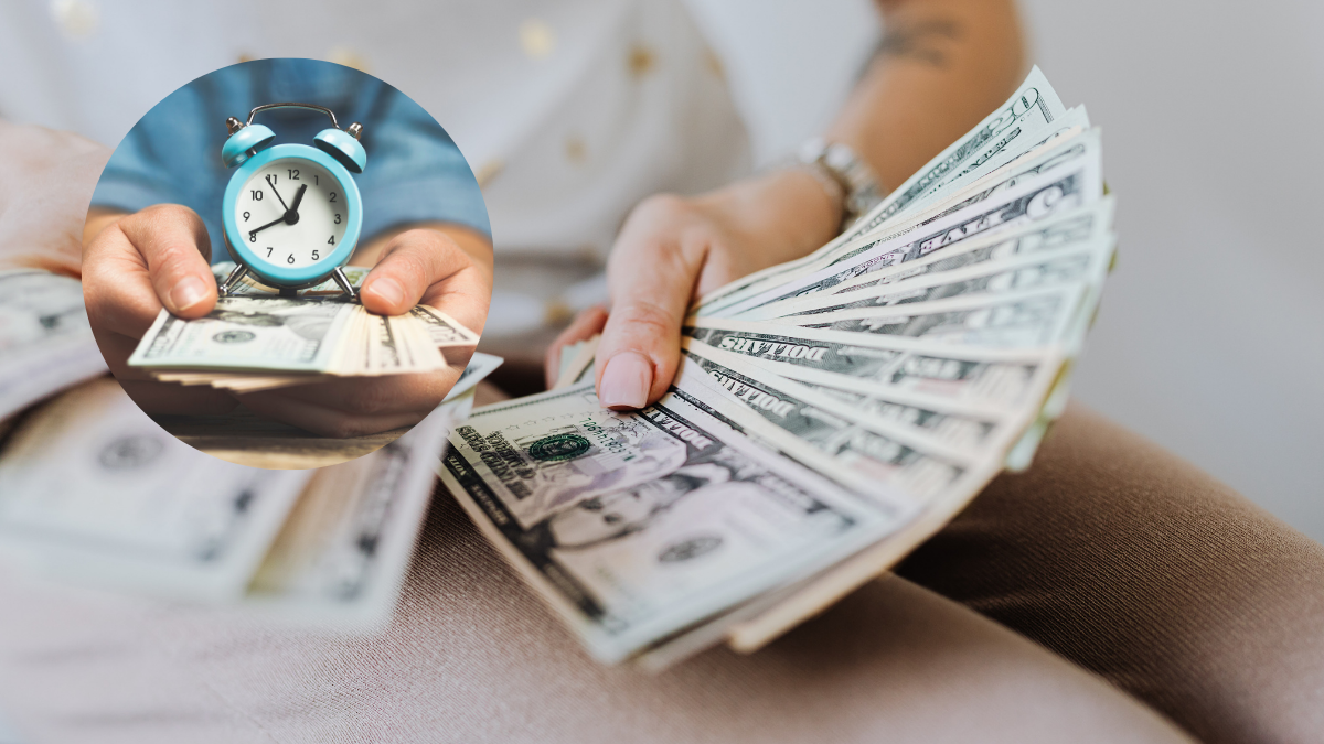 Dinero. En diciembre la pensión de alimentos para los hijos es doble.