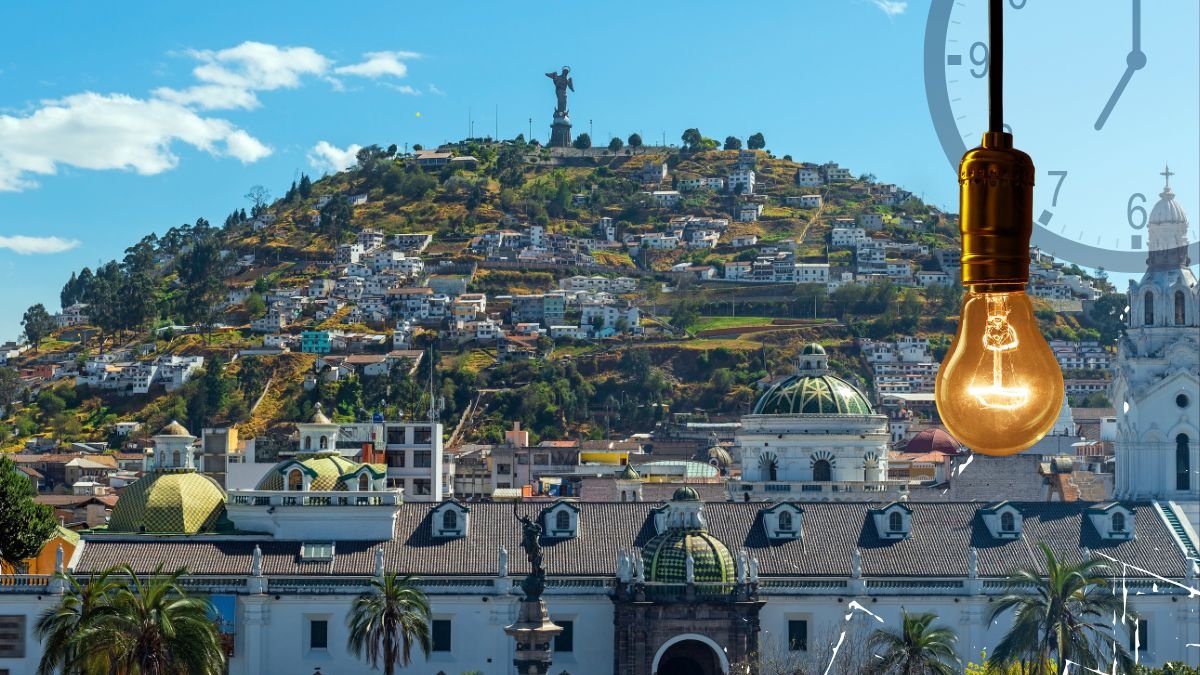 Quito matiene los cortes de luz en medio de sus fiestas de fundación.