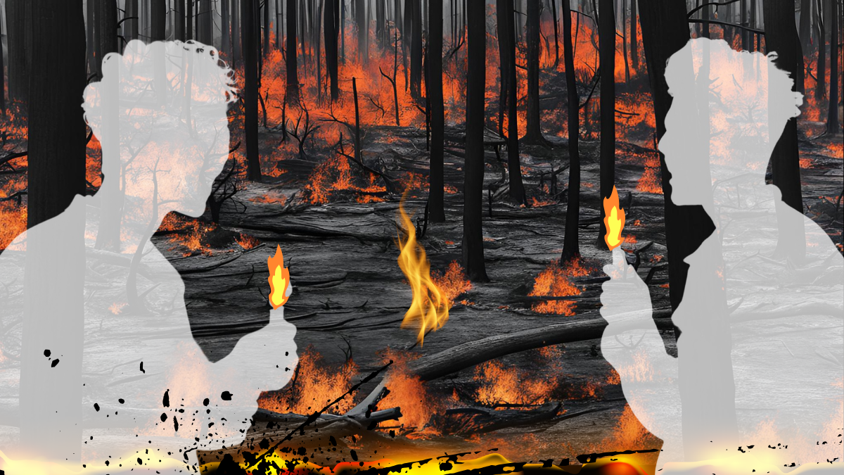 Incendio habría sido provocado, cuentan vecinos.