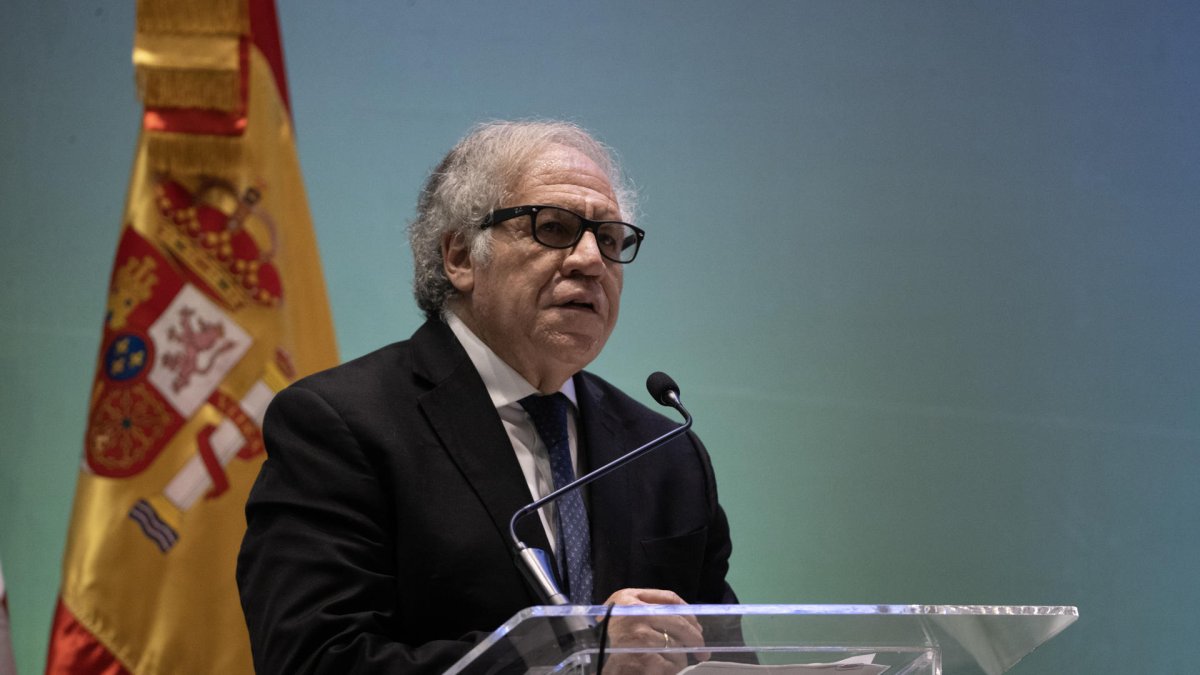 El secretario general de la Organización de los Estados Americanos (OEA), Luis Almagro.