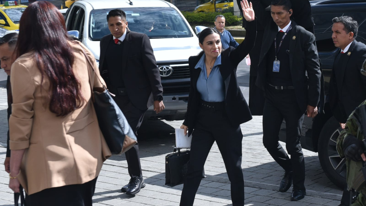 Verónica Abad, vicepresidenta de Ecuador.