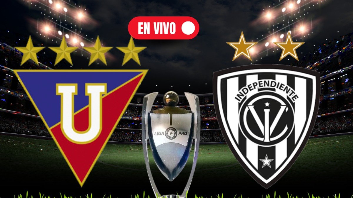 Liga de Quito recibe a Independiente del Valle en el estadio Rodrigo Paz.