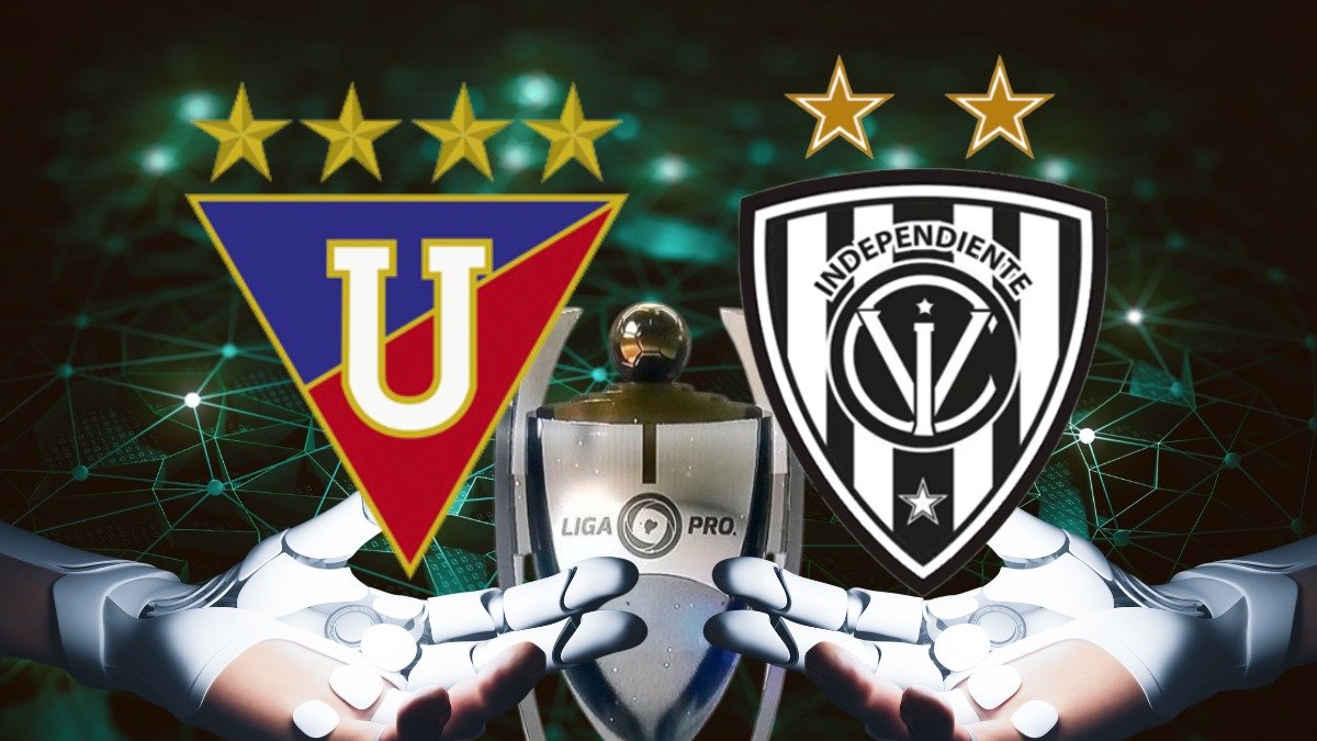 la IA presente en el partido de Liga de Quito e Independiente del Valle.