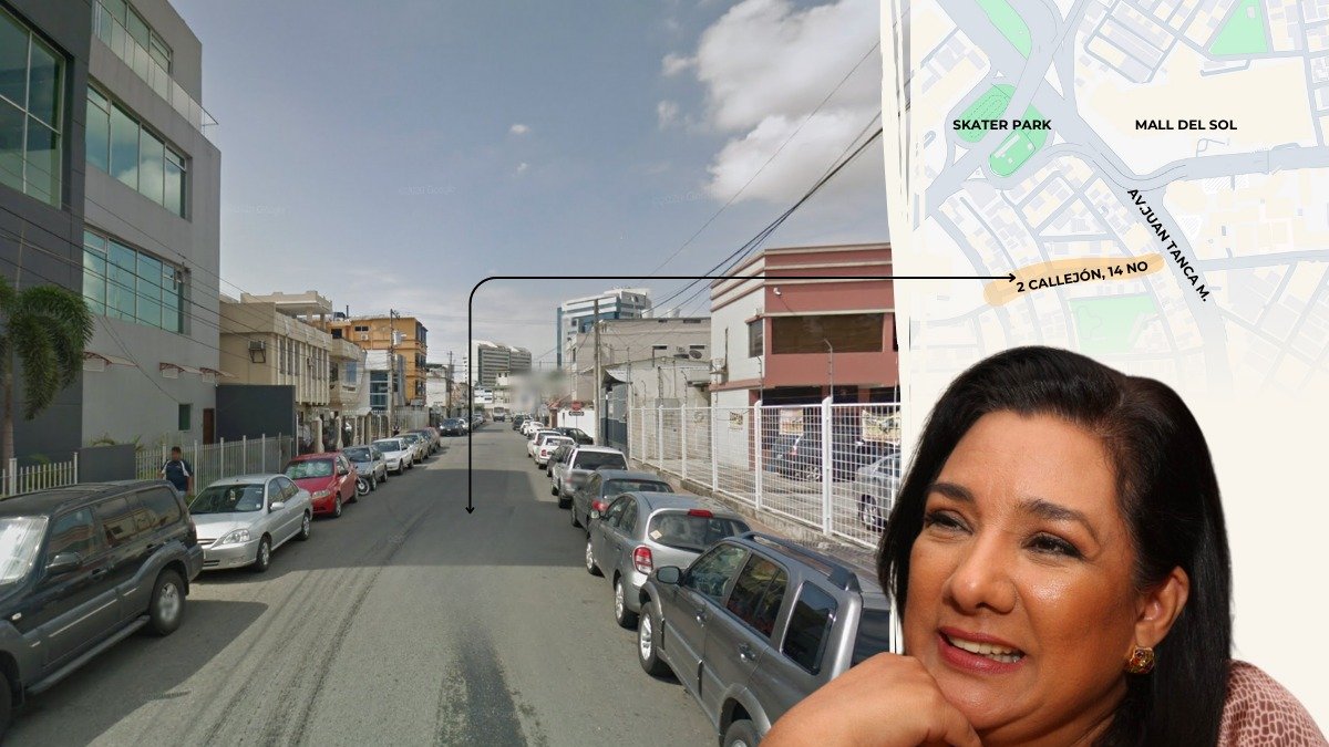 Guayaquil. La calle se encuentra en el sector de Kennedy, en el norte.