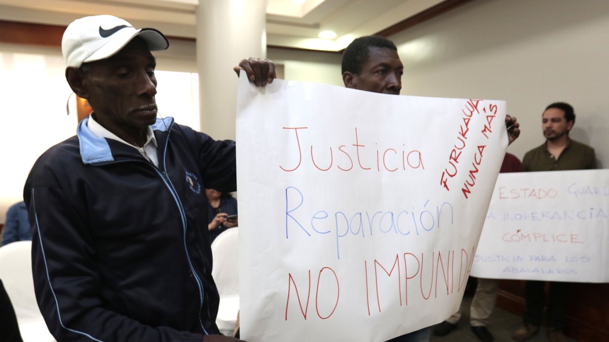 Afectados por la empresa Furukawa y sus familiares realizaron varias protestas buscando justicia.