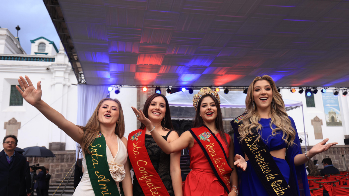 Las reinas de Quito de 2024.