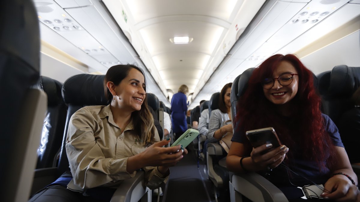 Latam presentó el pasado 2 de diciembre su nuevo servicio de wifi en sus vuelos nacionales.