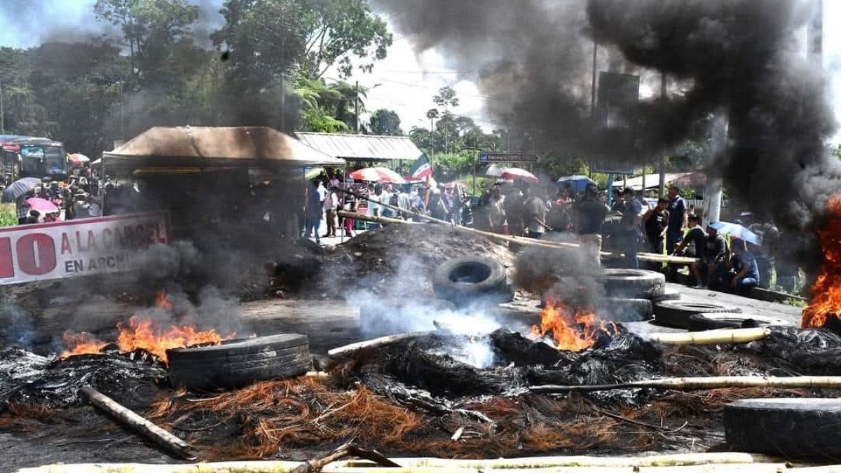 Cuatro días de paro en Tena y Archidona en rechazo de la construcción d la megacárcel.