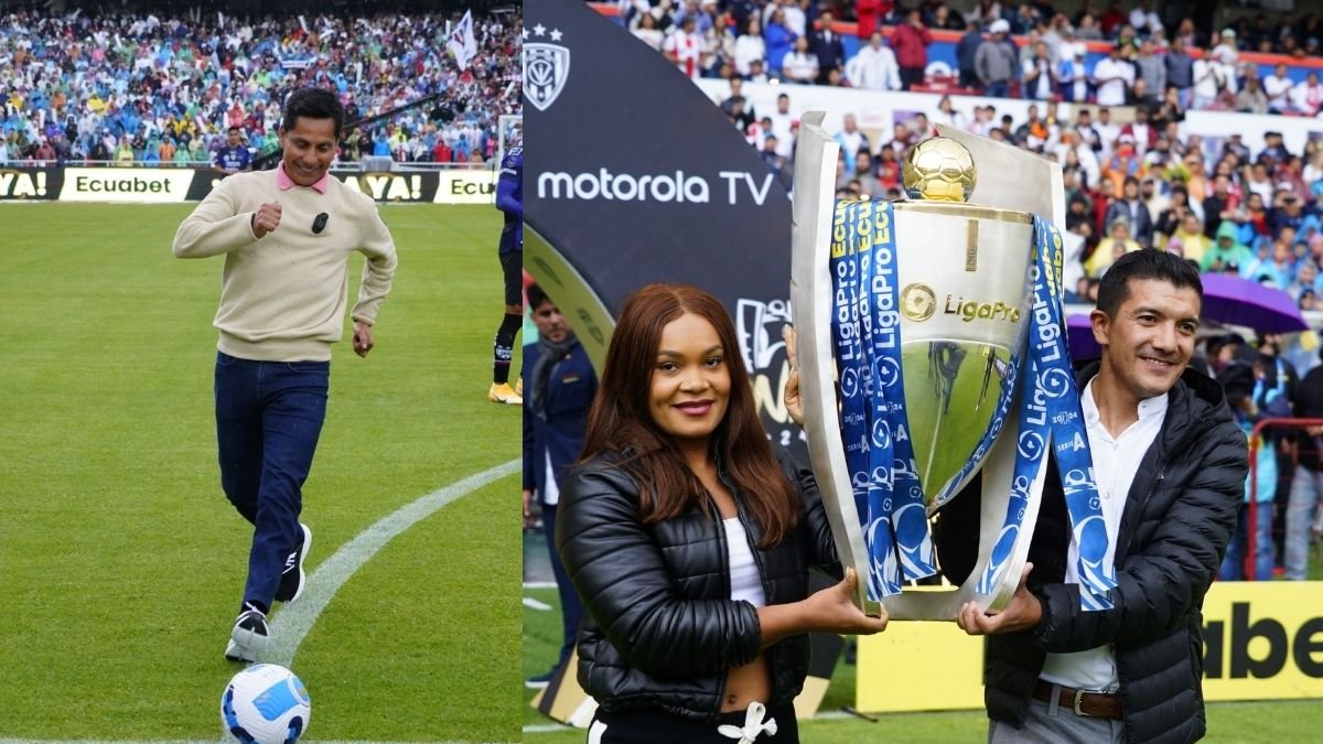 Jefferson Pérez, Neisi Dajomes y Richard Carapaz, presentes en la final de LigaPro en el Rodrigo Paz