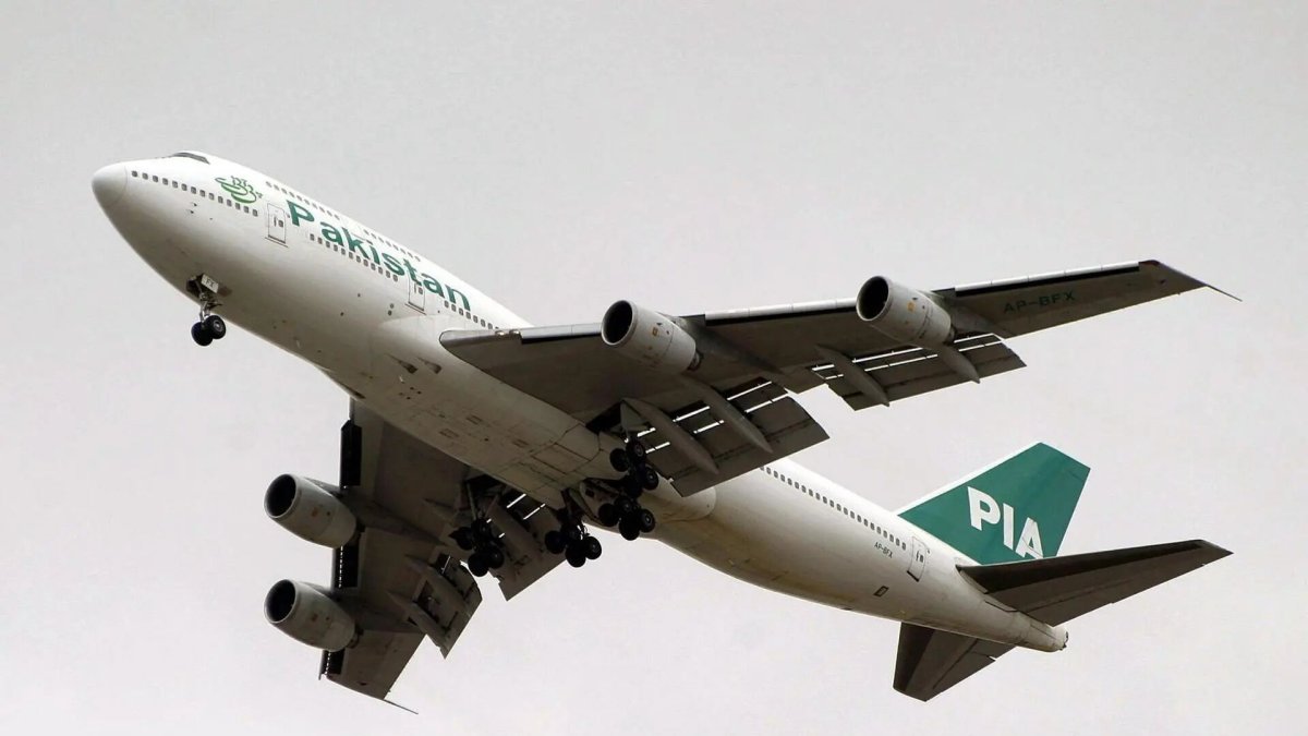 Nave. Uno de los aviones de la aerolínea estatal Pakistan International Airlines (PIA).