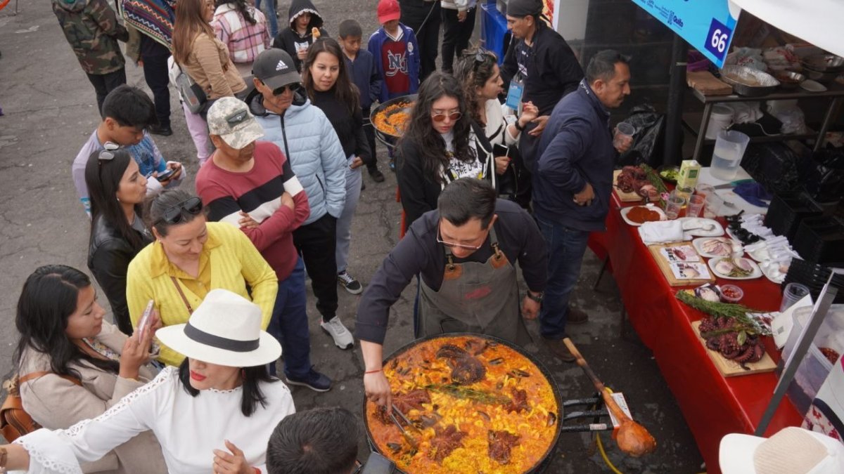 Una nueva edición del festival gastronómico Sal Quiteña se desarrolló en el parque Bicentenario, norte de Quito