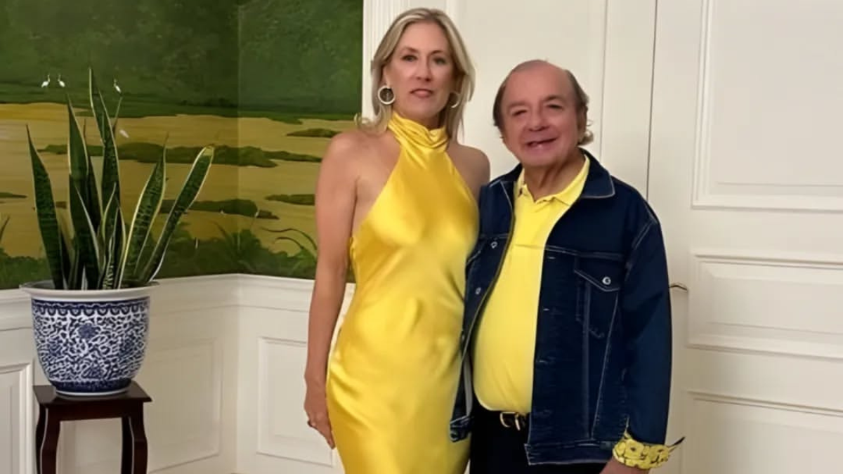 Annabella Azín junto a su esposo Álvaro Noboa.