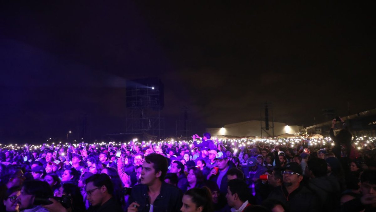 En 2024, los tres días El festival de música Quitofest tuvieron una multitudinaria asistencia.