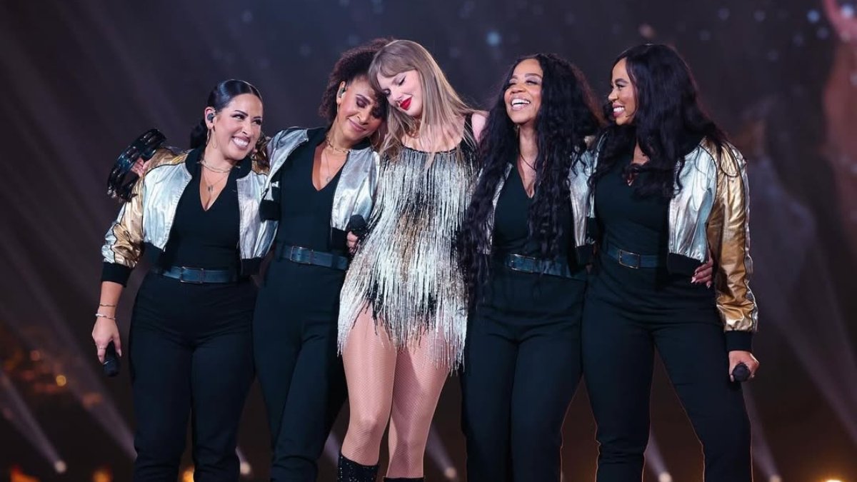 Taylor Swift y su equipo en los últimos conciertos de 
