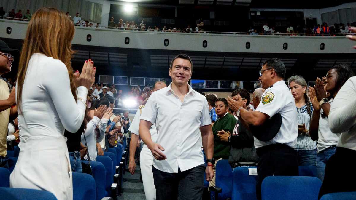 El presidente Daniel Noboa ha viajado en más oportunidades a EE.UU.