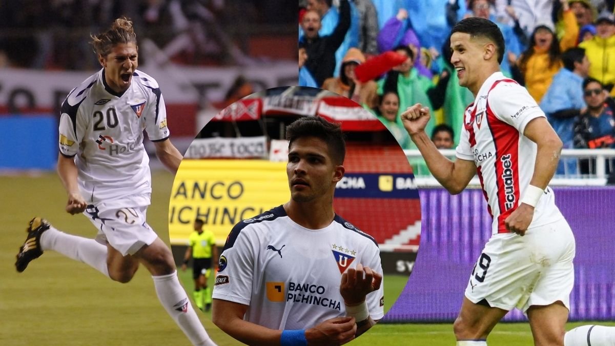 Enrique Vera, Luis Amarilla y Álex Arce tres paraguayos que han hecho historia en Liga de Quito.