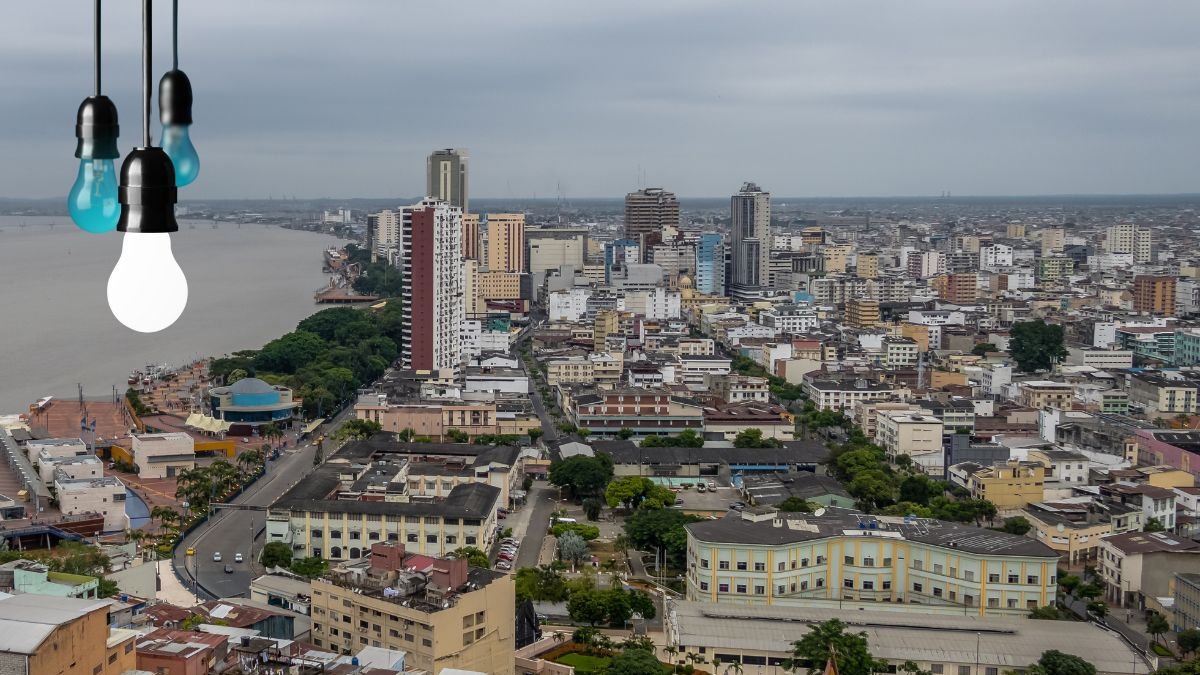 Guayaquil, la ciudad más poblada de Ecuador, tiene apagones de tres horas diarias.