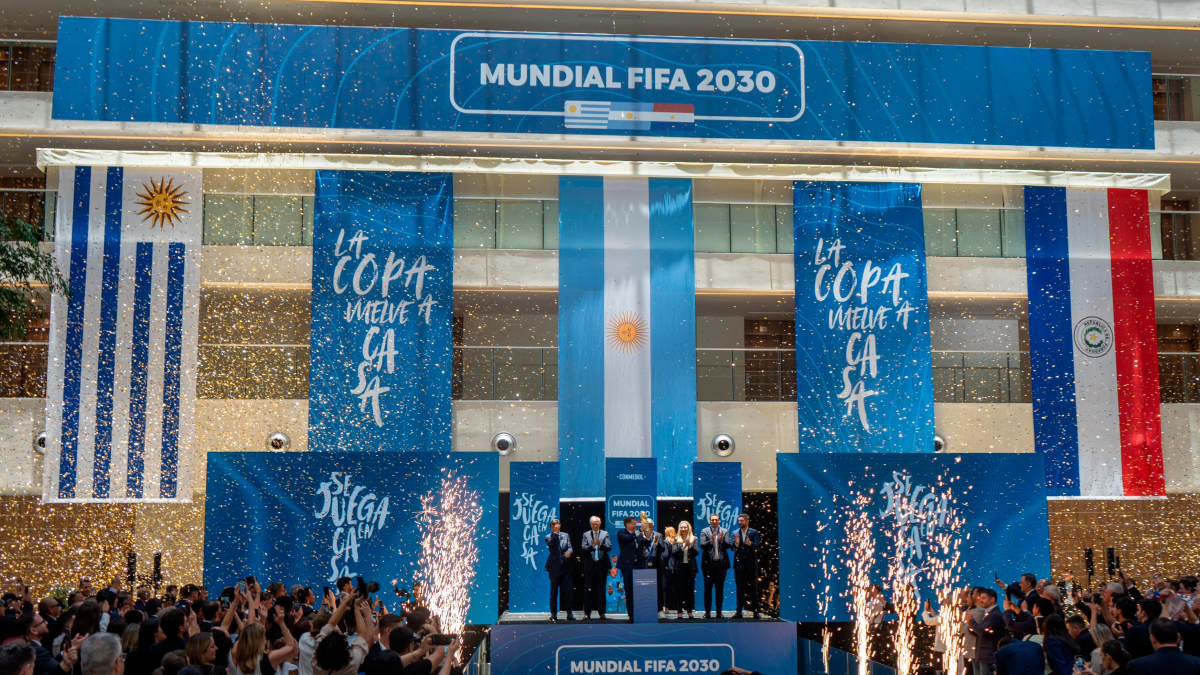 Conmebol será parte inaugural de la Copa del Mundo 2030 de la FIFA