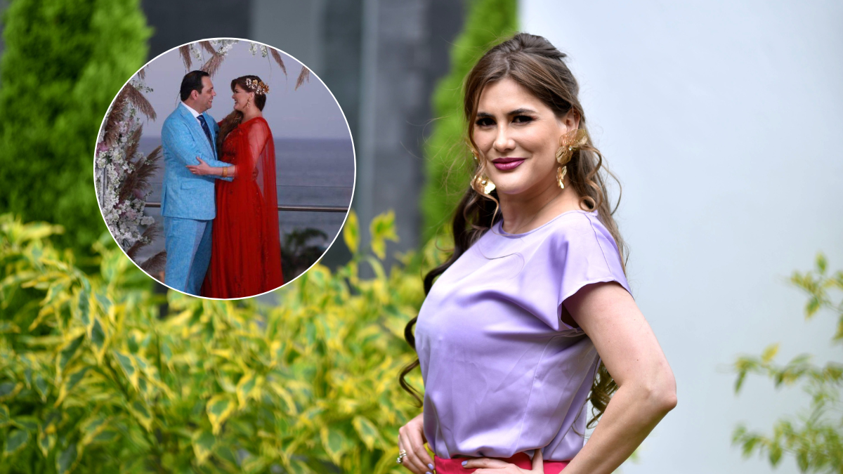 A Cristina Reyes le duró un año su matrimonio.