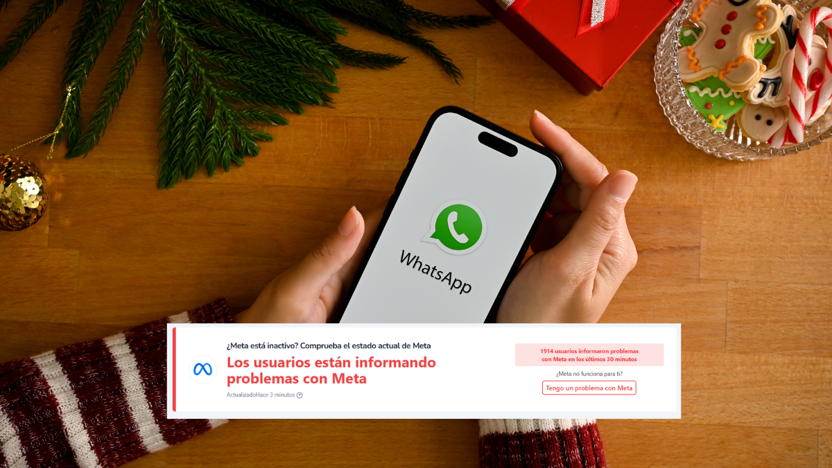 Usuarios reportan caída e intermitencias en los servicios de Meta.