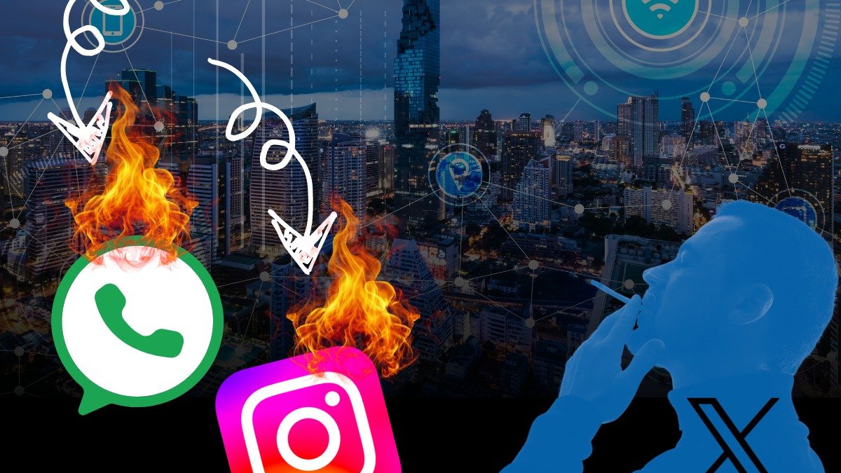 Las redes sociales del grupo Meta presentaron fallas en su servicio.