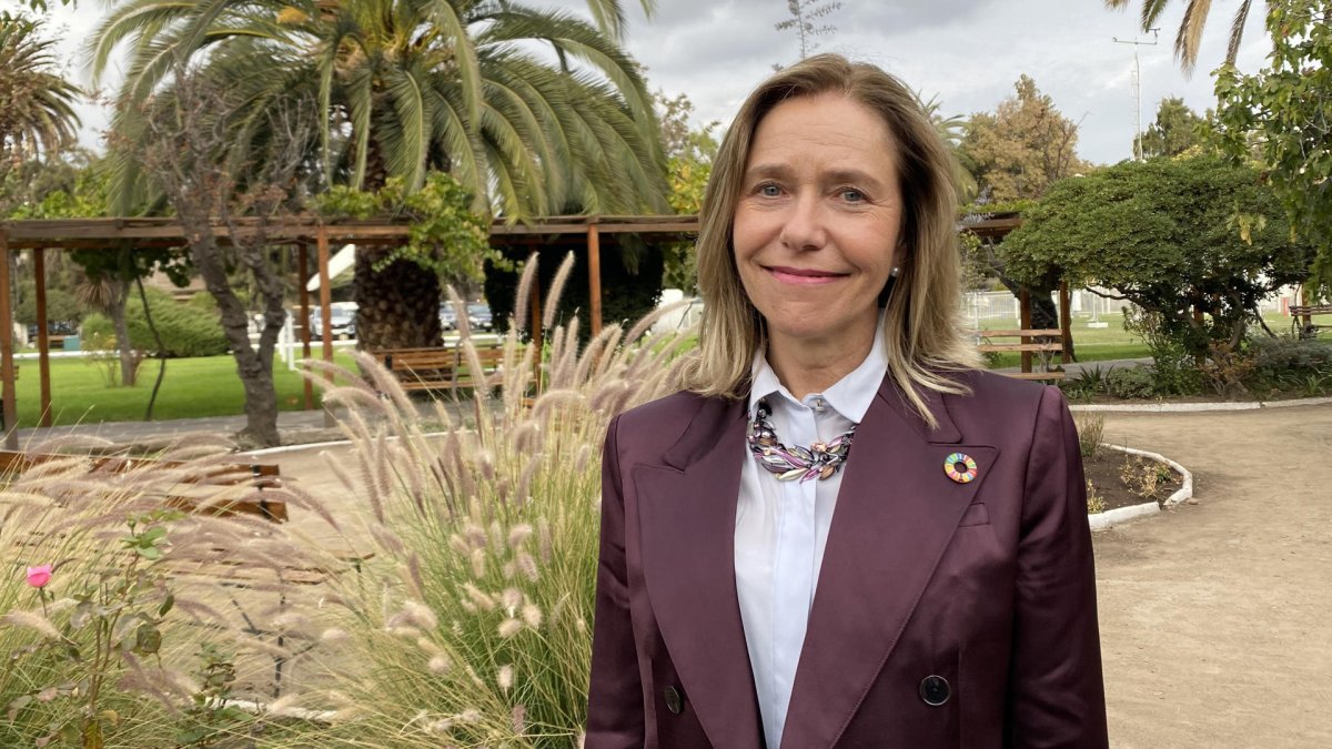 La secretaria general de la Organización Meteorológica Mundial (OMM), Celeste Saulo.