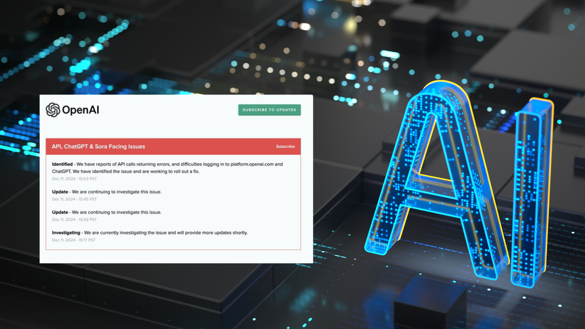 ChatGPT ya lleva cerca de dos hora caído este 11 de diciembre de 2024.