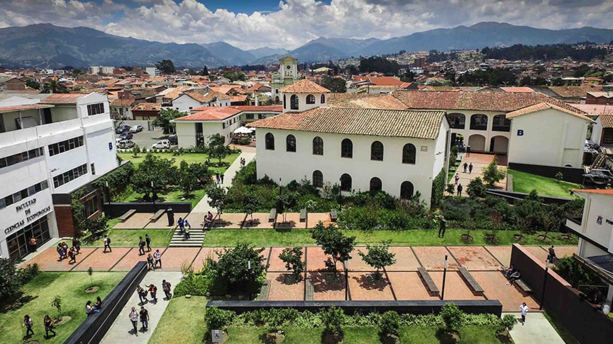 Así luce la Universidad de Cuenca
