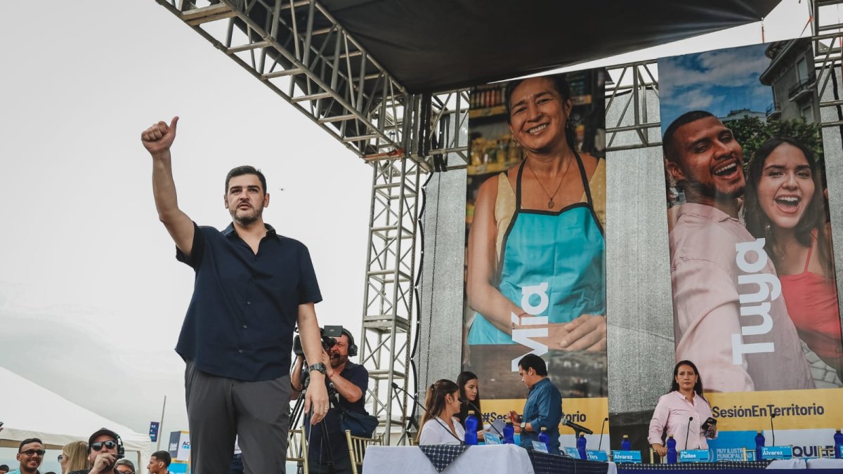 Durante la sesión de Concejo de este 12 de septiembre, Aquiles Álvarez se refirió a las obras que, dice, ejecturará para 2025.