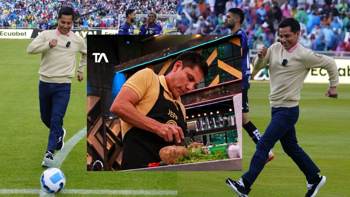 Jefferson Pérez en el estadio Rodrigo Paz y en el reality Master Chef Celebrity.