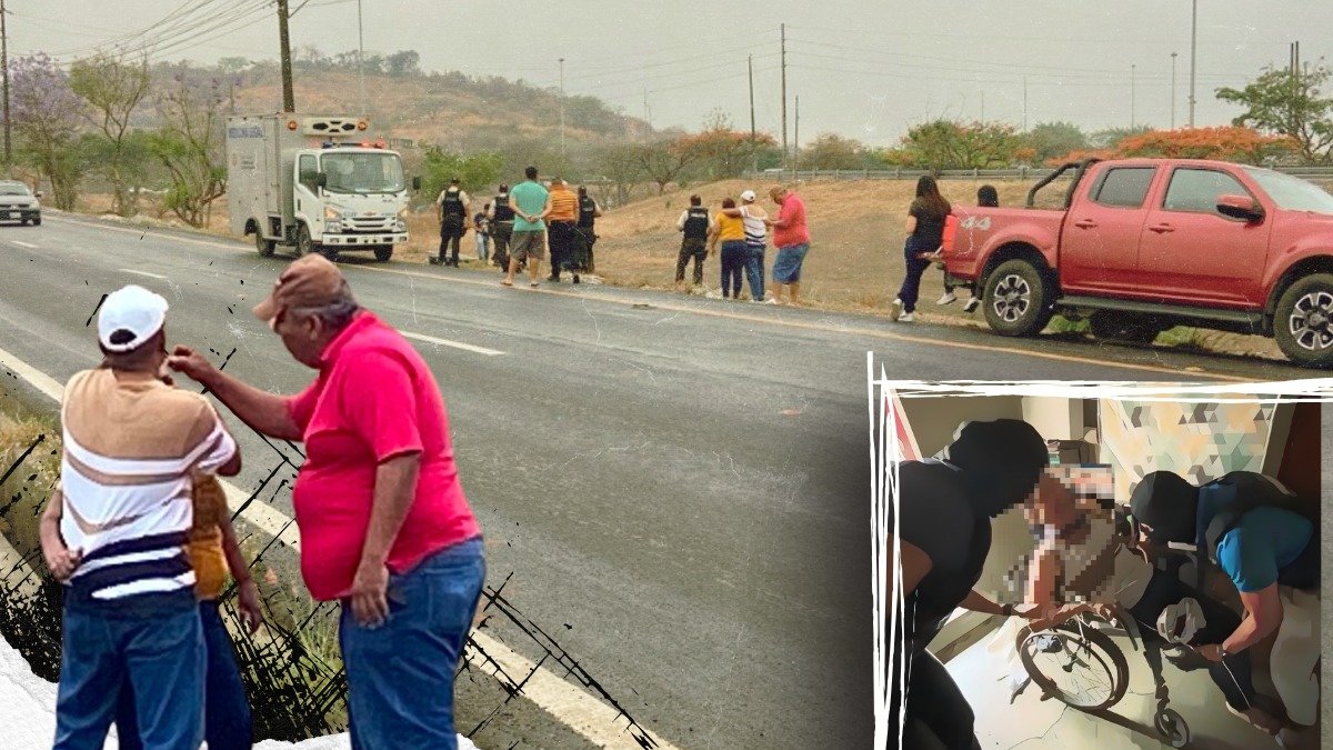 Fotomontaje para graficar este artículo relacionado con secuestros en Guayaquil.