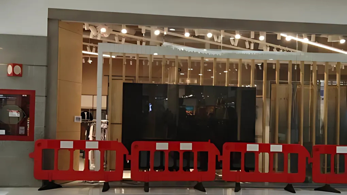 El accidente ocurrió en el Centro Comercial Gran Estación de Bogotá.