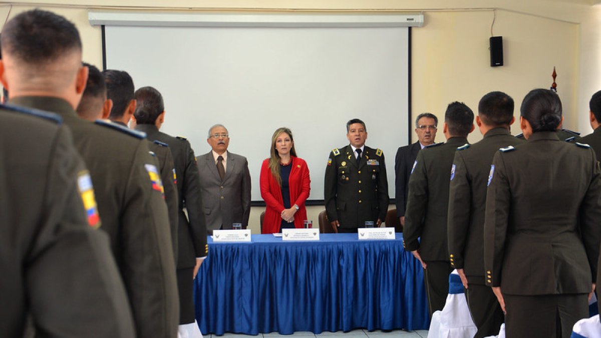 Foto de 20217. Miño ostentó el cargo de jefe de la Policía Judicial de la Zona 8, que comprende los cantones Guayaquil, Samborondón y Durán.