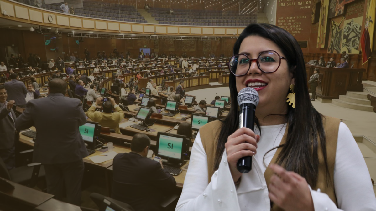La Asamblea Nacional sumó 112 votos a favor de la censura de Andrea Arrobo.