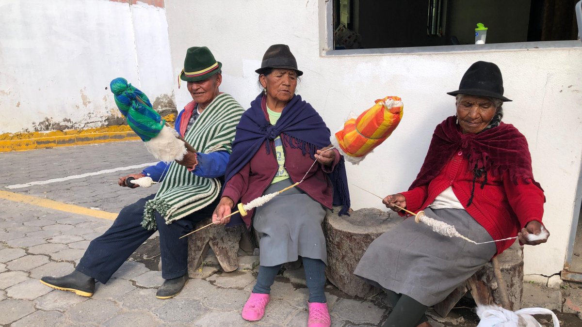 Hilanderos Tilipulo, una tradicion cultural y tenificacion de los tejidos.