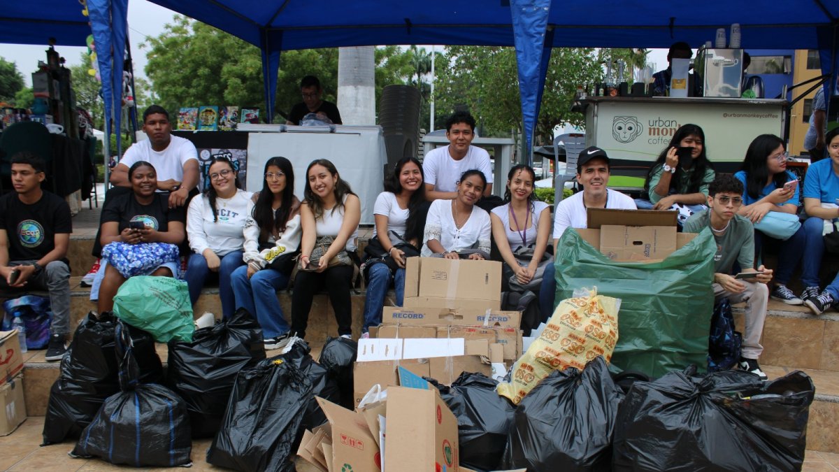La Facultad de Ciencias Naturales destacó en el concurso de reciclaje al recolectar casi 400 kg de materiales.