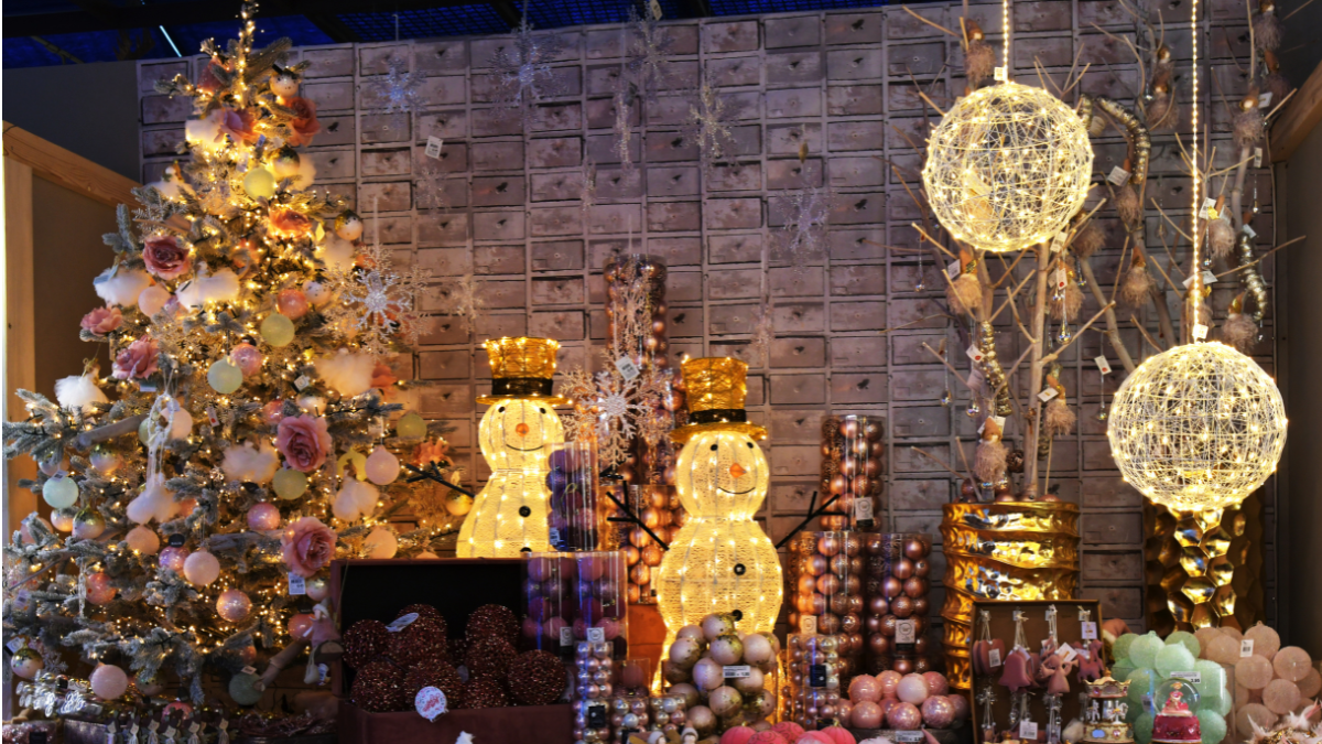 Referencial. Decoración navideña.