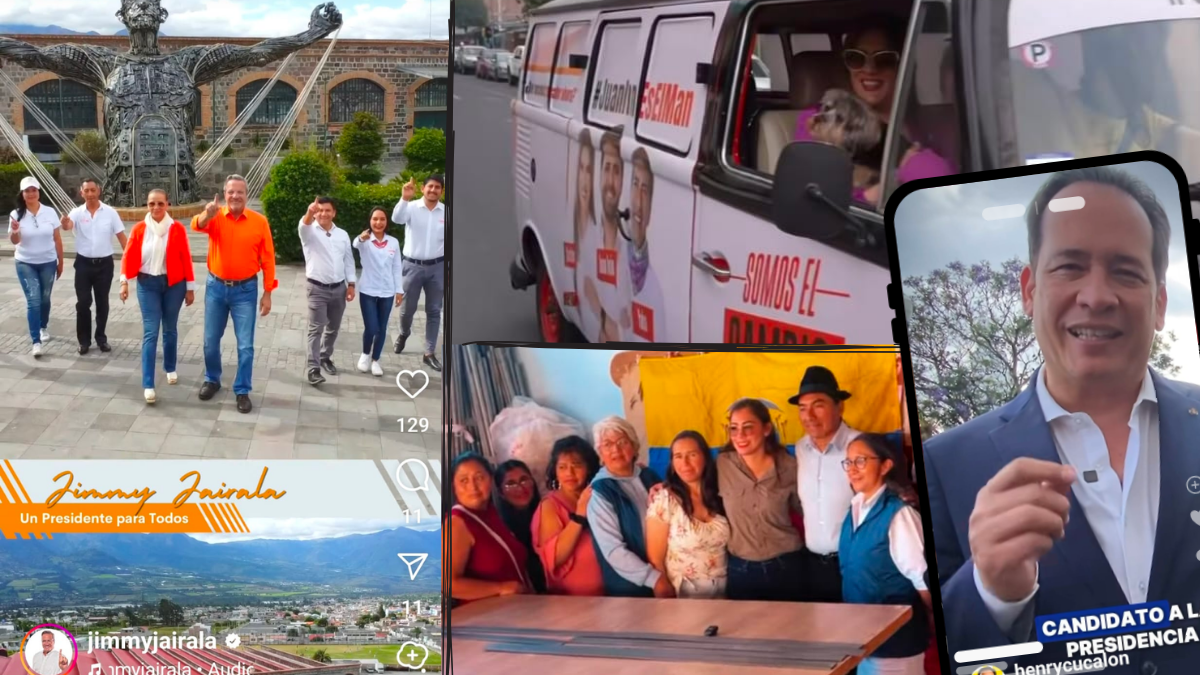 A menos de un mes de la campaña electoral, los candidatos intensifican su presencia en redes sociales.