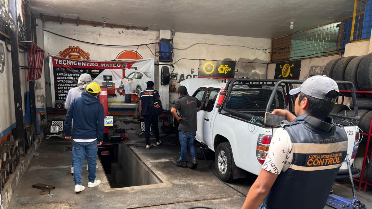 Operativo. Las lavadoras tenían conexiones no registradas.