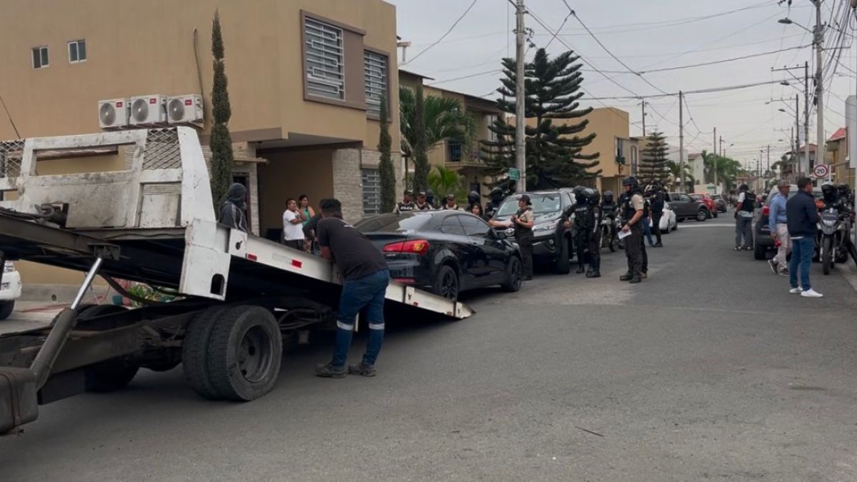 El pasado 11 de diciembre se realizaron los operativos en complejos habitaciones de Daule. En ellos se halló incluso armas y drogas.