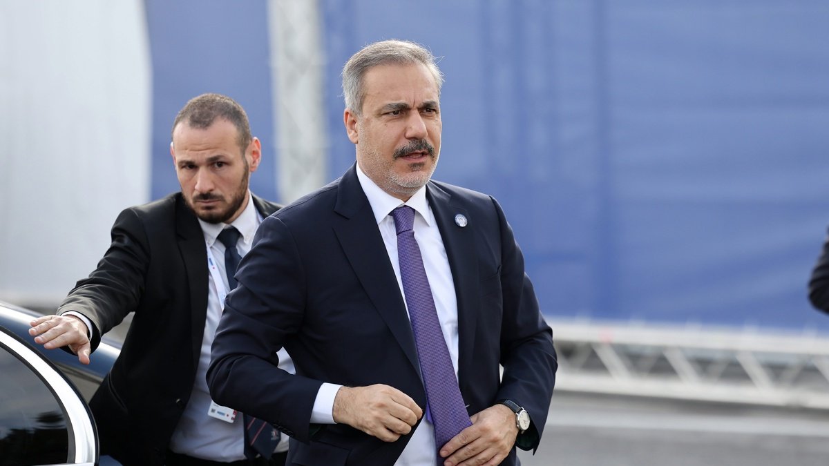 El Ministro de Asuntos Exteriores de Turquía, Hakan Fidan.