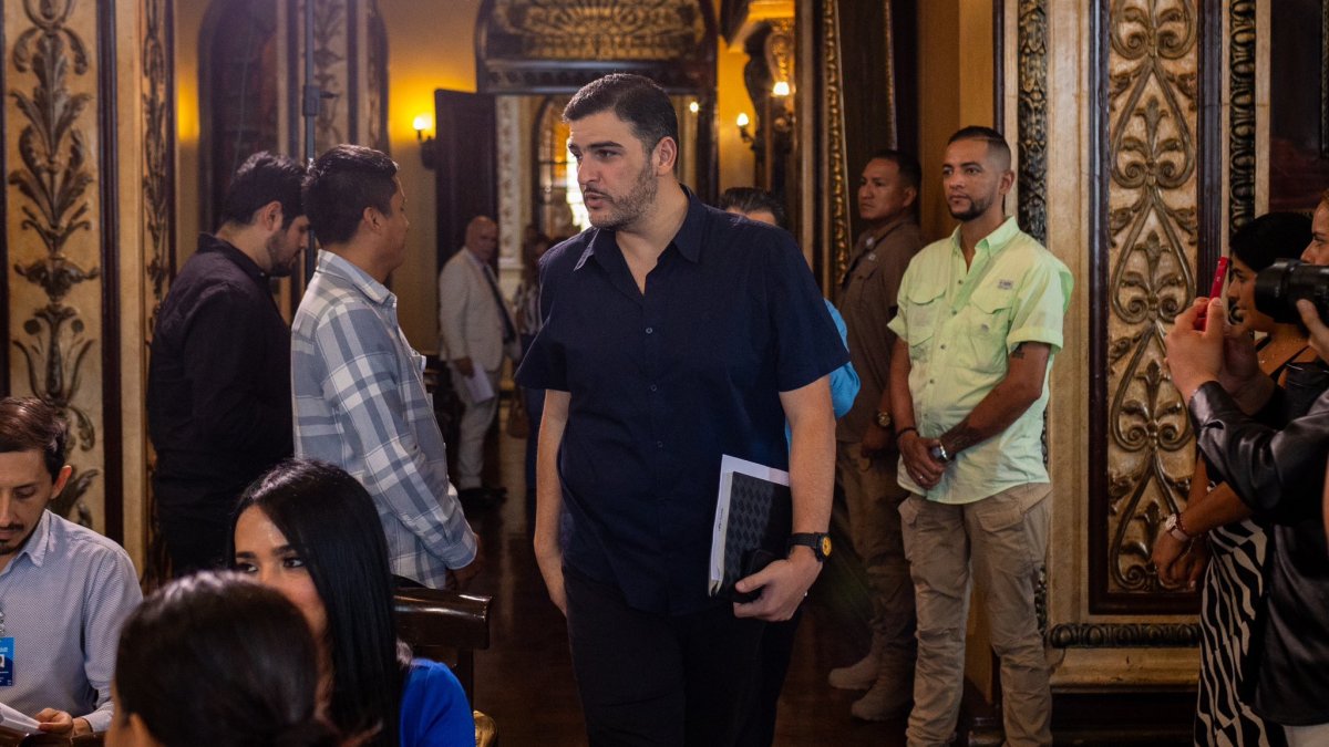 El alcalde de Guayaquil, Aquiles Álvarez Henriques.