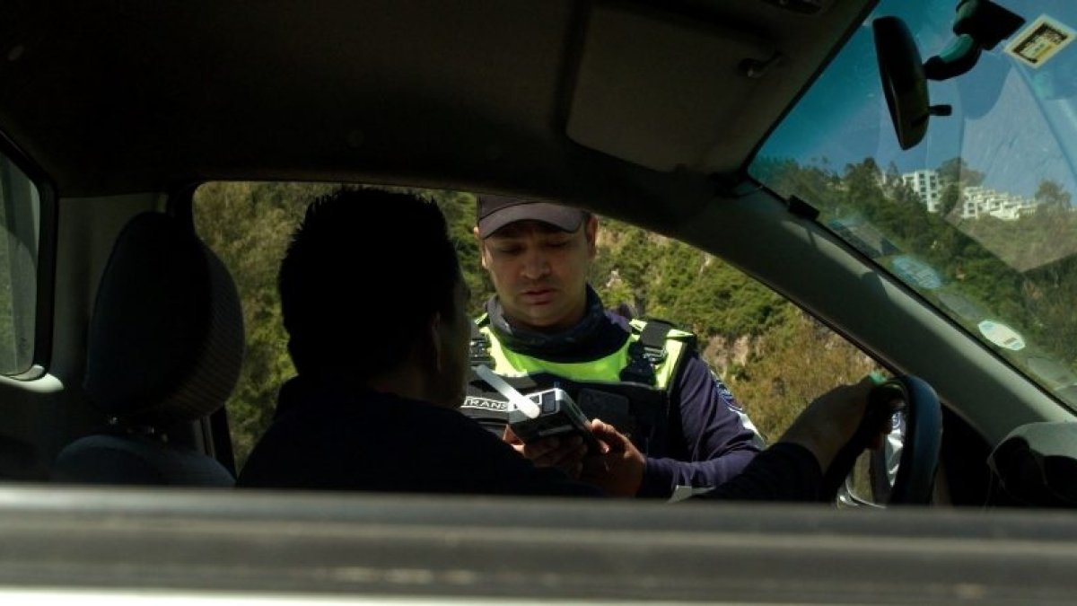 Los operativos de alcotest se realizaron en distintos sectores de la ciudad.