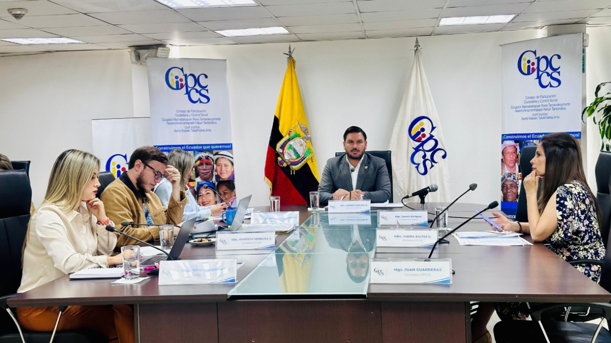 El Consejo de Participación Ciudadana y Control Social trabaja en la renovación de la Judicatura.